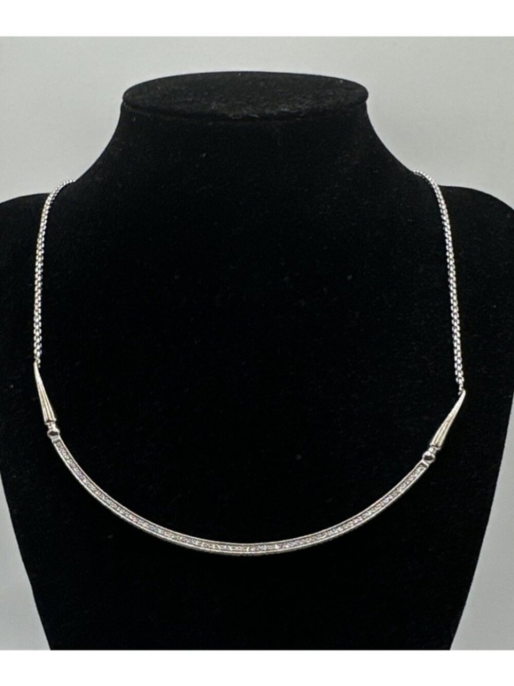 Kendra Scott Adjustable Scott Scottie Silver Tone Pava Cz - Picture 2 of 14